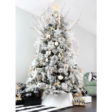 Farmhouse Star Ornaments - Handcrafted Holiday Decor