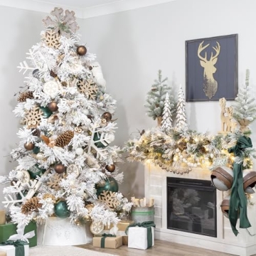 Farmhouse Star Ornaments - Handcrafted Holiday Decor