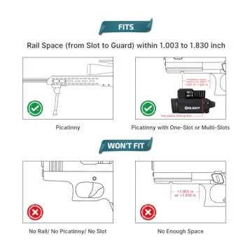 OLIGHT Baldr S 800 Lumens Compact Rail Mount Weaponlight with Green Beam and White LED Combo, Magnetic USB Rechargeable Tactical Flashlight with 1913 or GL Rail, Battery Included (Black)