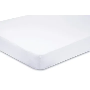 aden + anais Essentials Classic Crib Sheet, 100% Cotton Muslin, Super Soft, Breathable, Tailored Snug Fit, Solid White