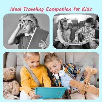 TECJOE 2 Pack LCD Writing Tablet, 10 Inch Colorful Doodle Board Drawing Tablet for Kids, Kids Travel Learning Toys Christmas Birthday Gifts for 3 4 5 6 Year Old Boys and Girls Toddlers