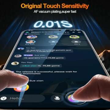 YMHML 2 Pack Compatible for iPhone 16 Pro Max Privacy Screen Protector Tempered Glass, Anti Spy Privacy Screen iPhone 16 Pro Max 6.9 Inch Accessories, Case Friendly Film, Easy Installation Tool