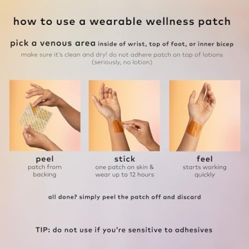 The Good Patch Rescue After Party Patch, Natural Patch with DHM, Vitamin B1, Green Tea, Plant Powered Wearable Wellness, Bounce Back After a Night Out (8 Total Patches)