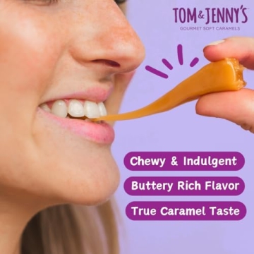 Sugar Free Soft Caramels with Sea Salt & Vanilla 1 Pack