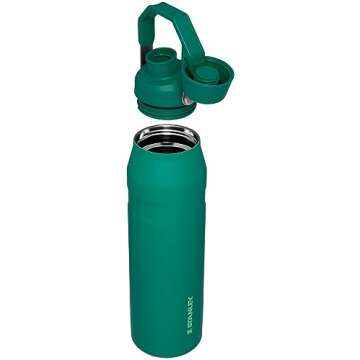 Stanley IceFlow Fast Flow Water Bottle 36 OZ | Angled Spout Lid | Lightweight & Leakproof for Travel & Gym | Insulated Stainless Steel | BPA-Free | Alpine