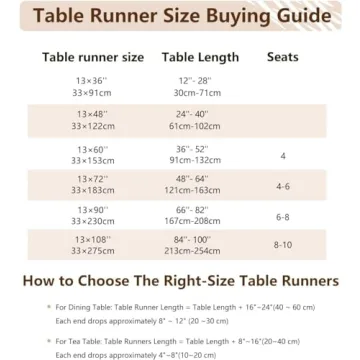 Stylish JIALE Table Runner in Cotton Linen with Tassels