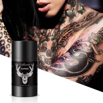 Tattoo Balm for Before, During, After Tattoos, Old Tattoo Renew Cream, Microblading Aftercare Ointme...