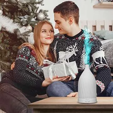 XIHADA Ceramic Essential Oil Diffuser for Home Aromatherapy