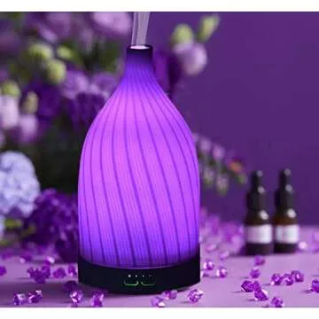 XIHADA Ceramic Essential Oil Diffuser for Home Aromatherapy