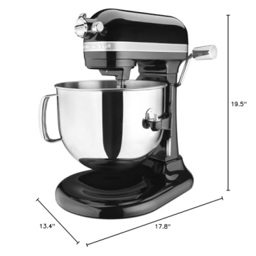 KitchenAid KSM7586PSR 7-Quart Pro Line Stand Mixer Sugar Pearl Silver