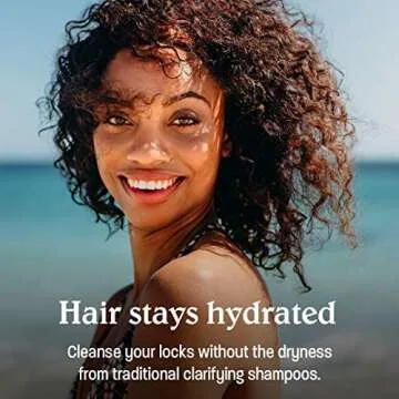 Malibu C Un-Do-Goo Shampoo (1 Packet) - Clarifying Shampoo to Remove Product Build Up + Resins from Hair - Shine Restoring, Moisturizing Cleansing Shampoo