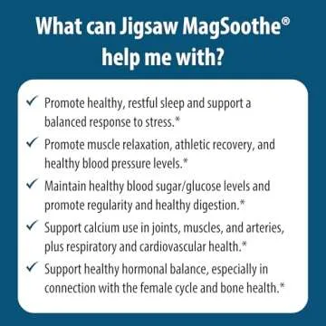 Jigsaw Health MagSoothe | Fast-Acting, Calming Magnesium Glycinate Powder Supplement | Raspberry Lemonade Flavor | 60 Servings (Packets)