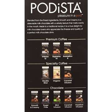 Hot Chocolate Original-Line Nespresso Compatible Capsules Hot Cocoa Pods - Smooth & Creamy - 10 Pod ...