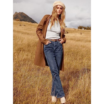 Stylish ANRABESS Women's Open Front Cardigan for Fall 2024