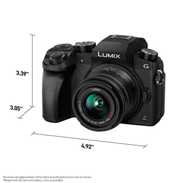 Panasonic Lumix G7 4K Digital Mirrorless Camera Bundle