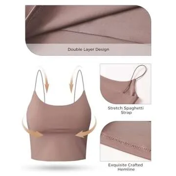 Buauty Basic Double Layer Crop Tank Top