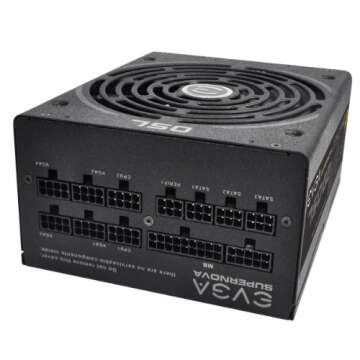 EVGA SuperNOVA 750 G2, 80+ GOLD 750W, Fully Modular, EVGA ECO Mode, 10 Year Warranty, Includes FREE Power On Self Tester Power Supply 220-G2-0750-XR
