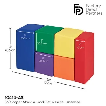 Durable Foam Building Blocks for Kids Learning Fun