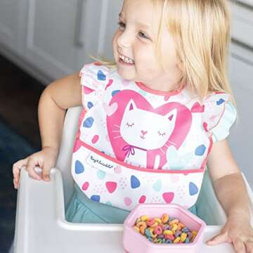 Mess-Proof Baby Bib - Tiny Twinkle Essential for Tidy Meals