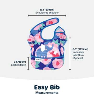 Mess-Proof Baby Bib - Tiny Twinkle Essential for Tidy Meals