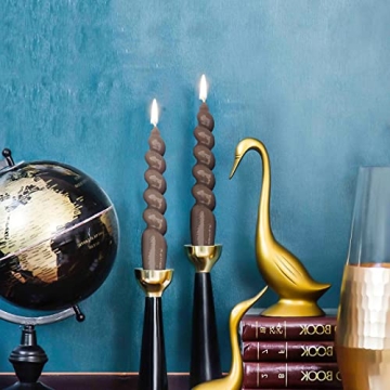 Elegant Spiral Taper Candles for Home and Events