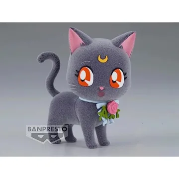 Banpresto - Pretty Guardian Sailor Moon - Fluffy Puffy - Dress Up Style Luna Figure