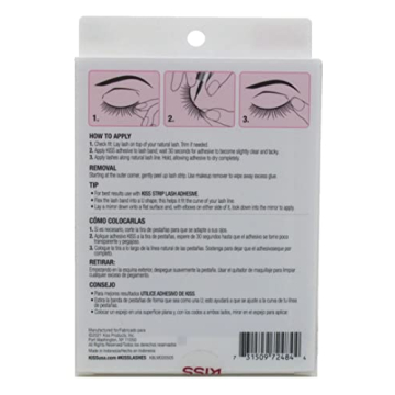 Kiss So Wispy Pompadour Lashes Pack of 3 with 15 Pairs