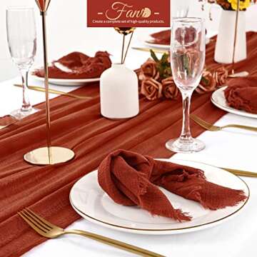 Handmade Cotton Napkins - 30 Pack Fringed Elegance