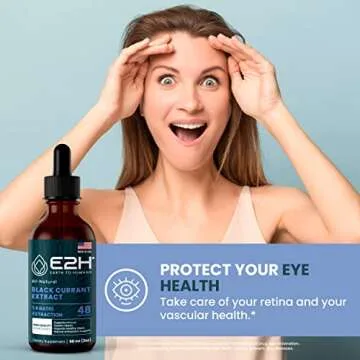 E2H Black Currant Extract for Immune Health and Eyes