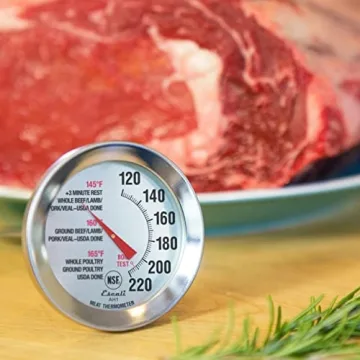 Escali AH1 Meat Thermometer - Extra Large Dial & NSF Cert.