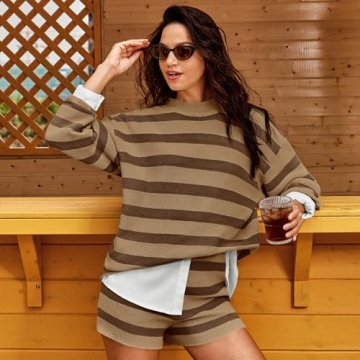 LAMISSCHE Womens Stylish Oversized Lounge Set - Cozy Comfort