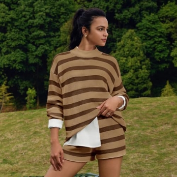 LAMISSCHE Womens Stylish Oversized Lounge Set - Cozy Comfort