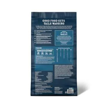 Amazon Brand - Wag Dry Dog Food Grain-Free Chicken & Lentil Recipe, High Protein (24 lb bag)