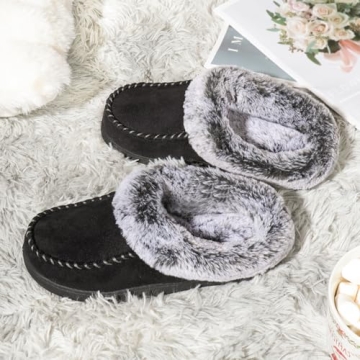 ULTRAIDEAS Women's Cozy Memory Foam Slippers for All-day Comfort