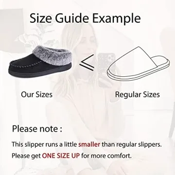 ULTRAIDEAS Women's Cozy Memory Foam Slippers for All-day Comfort