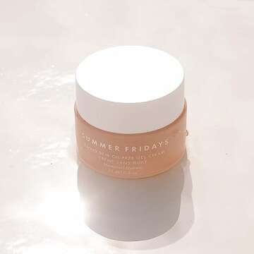 Summer Fridays Cloud Dew Gel Cream Moisturizer Mini - Lightweight Gel Cream Face Moisturizer with Hy...