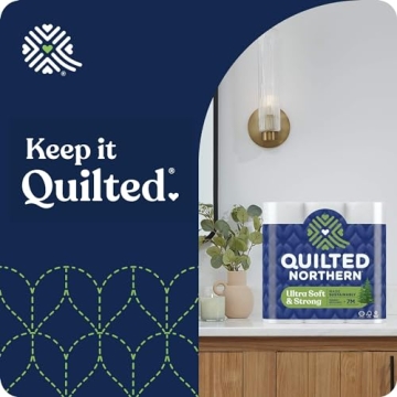 Quilted Northern Ultra Soft & Strong Toilet Paper, 12 Mega Rolls
