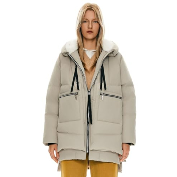 Orolay Women's Thickened Down Jacket Warm and Stylish