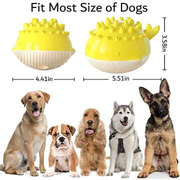 66% 3-in-1 Water Floating Pet Toy for Dogs! Electric, Chewable, and Spray Water for Bathing and Swimming Fun! Batteries not Included.