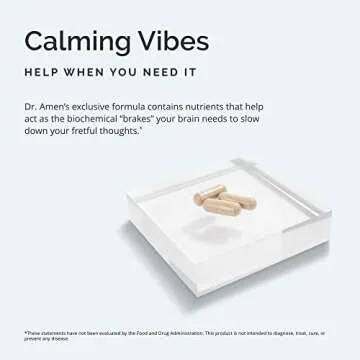 Dr Amen GABA Calming Support - Anxiety Relief Supplement