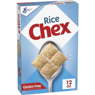 Rice Chex Gluten Free Breakfast Cereal - 12 oz, Perfect for Chex Mix