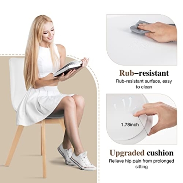 OLIXIS Modern Dining Chairs Set of 4 - Comfort & Style