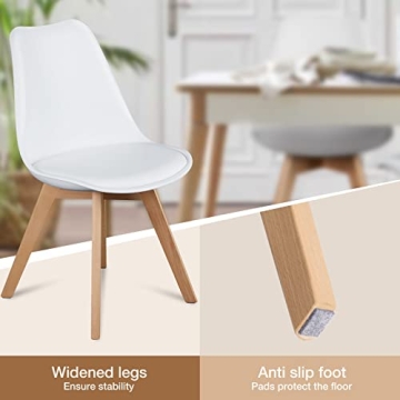 OLIXIS Modern Dining Chairs Set of 4 - Comfort & Style