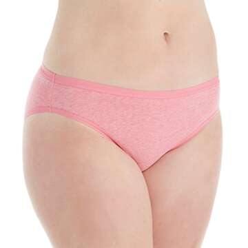 Fruit of the Loom Women's Underwear BeyondSoft Panties (Regular & Plus Size) - Luxuriously Soft and ...