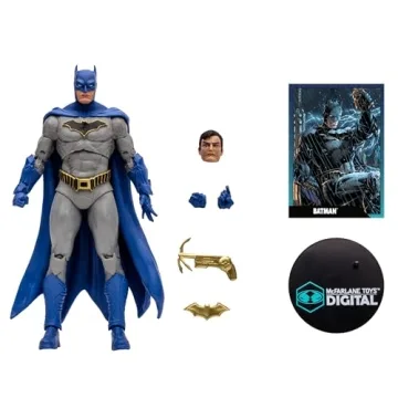 McFarlane Batman 7" Action Figure with Collectible Art Card