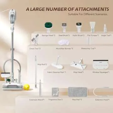 Hapyvergo 27 in 1 Steam Mop for Effortless Cleaning