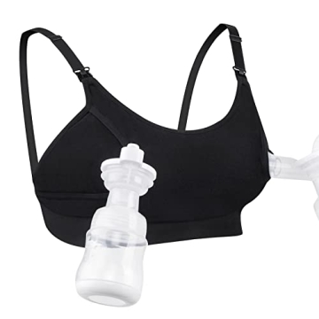 Momcozy Hands-Free Pumping Bra for Comfortable Breastfeeding