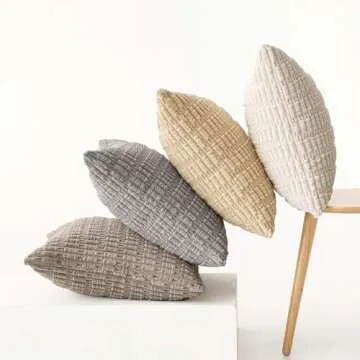 MIULEE Decorative Throw Pillow Covers - Cozy Home Styling