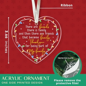 Friends Christmas Ornaments - Perfect Gifts for Besties