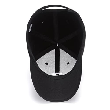 WODXCOR Classic Baseball Cap for Men and Women Black
